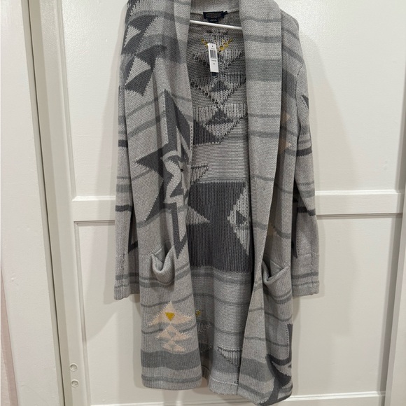 Pendleton Gray Geometric Women's Jacket - Picture 1 of 4